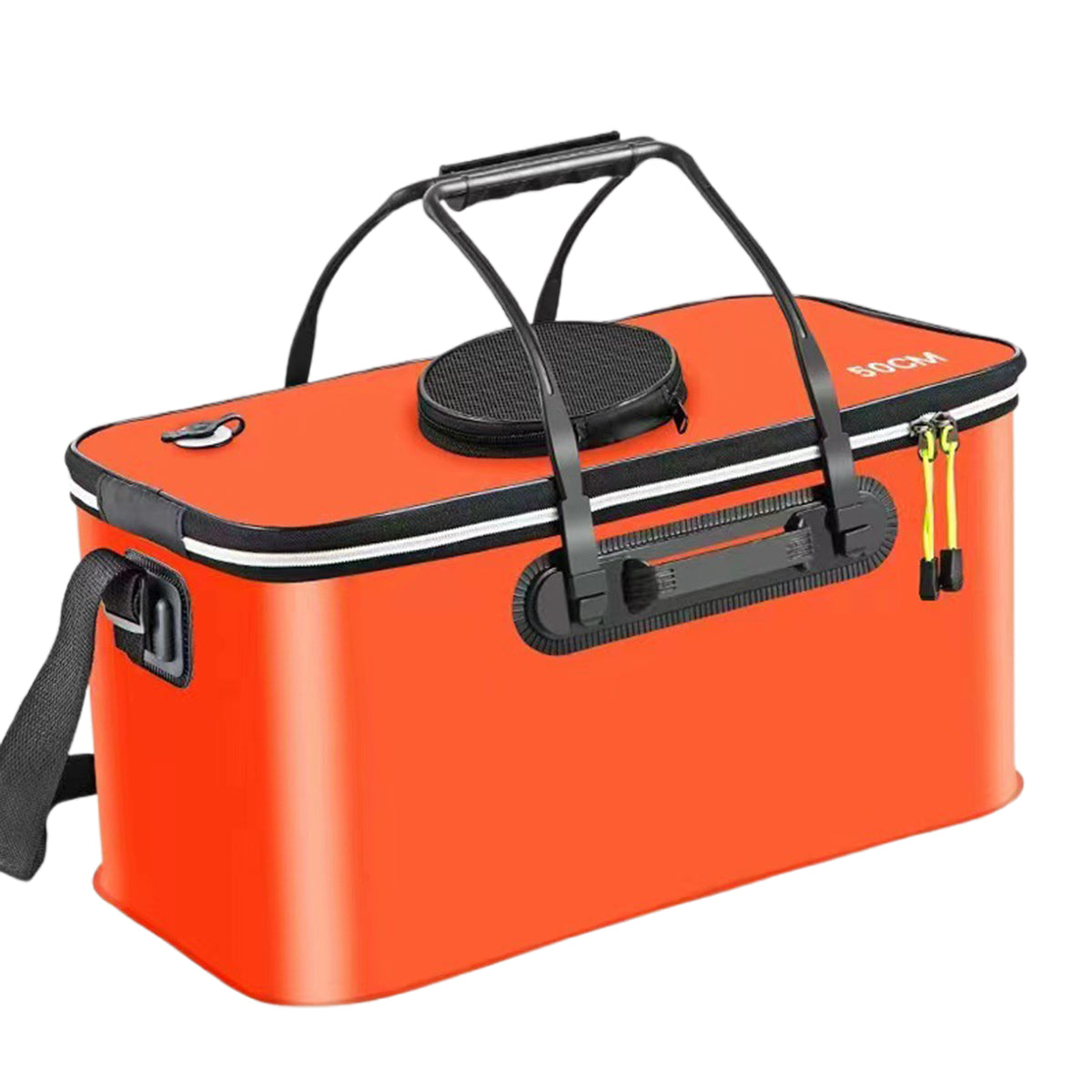 Folding EVA Fishing Bucket Waterproof Portable Live Fish Container