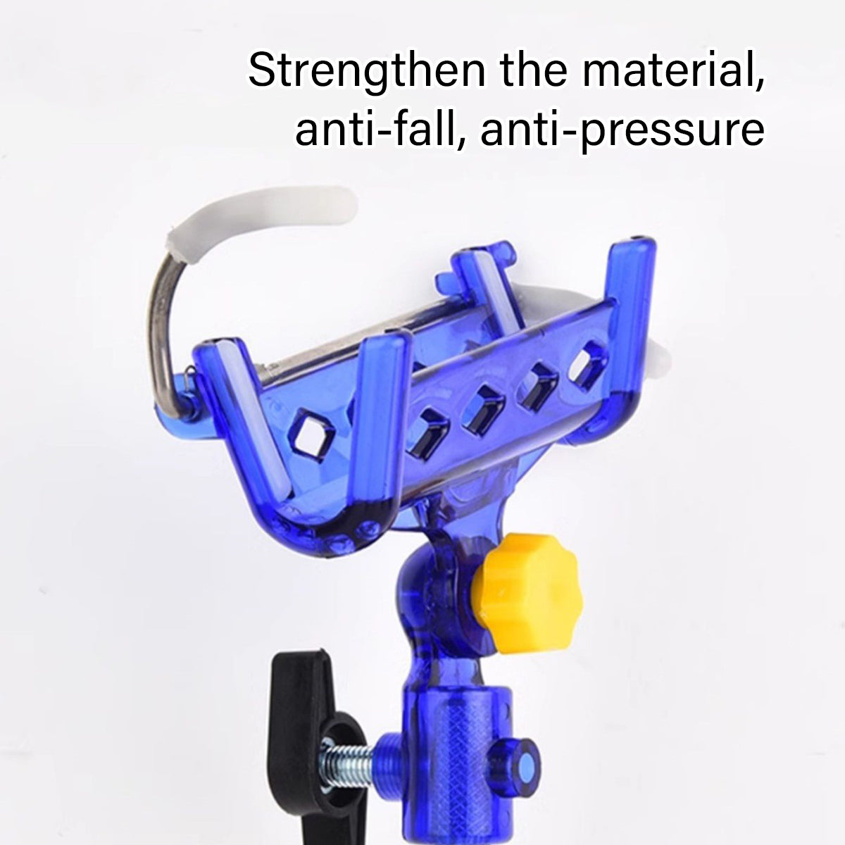 Self-Locking Fishing Rod Stand Durable Adjustable Portable Holder