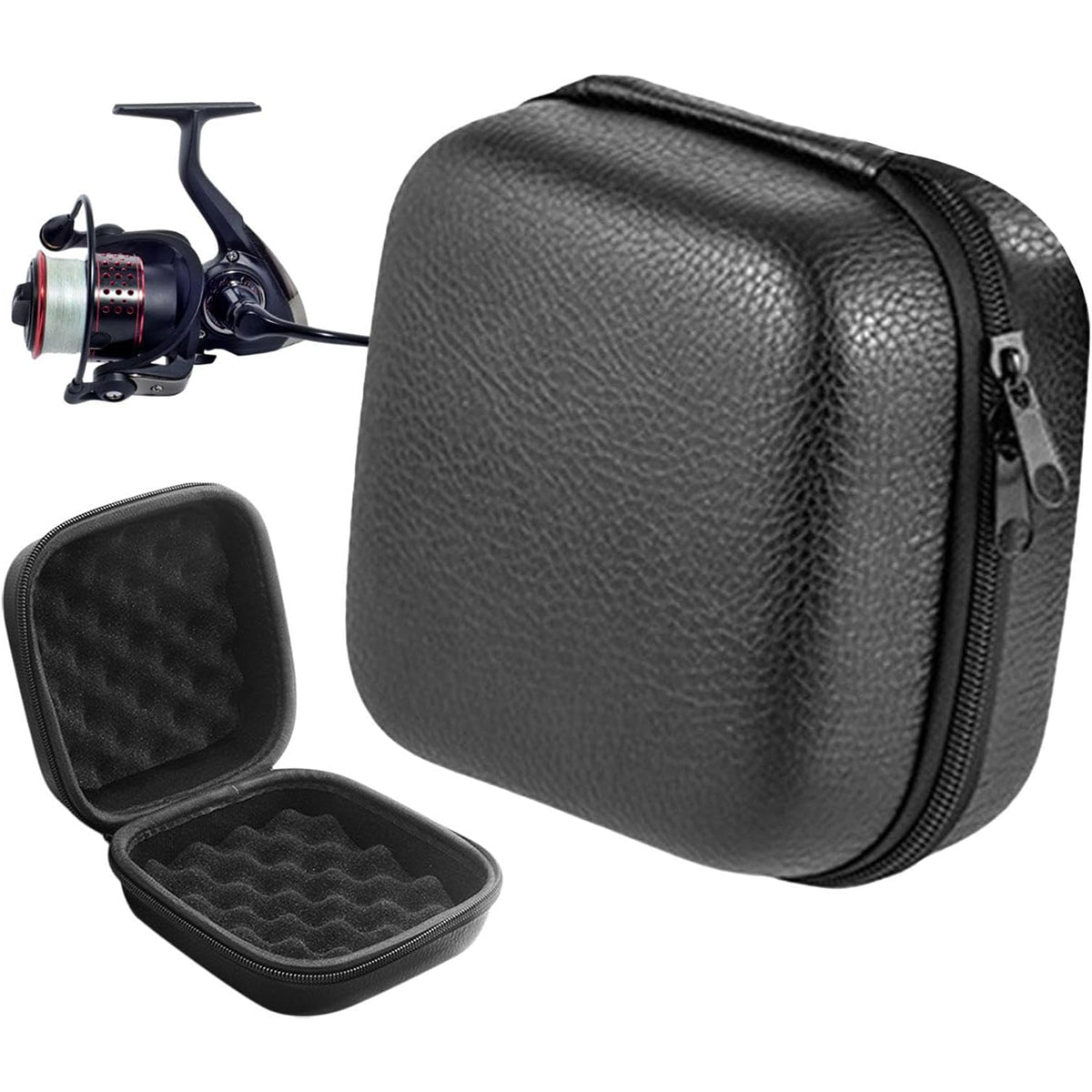 Fishing Reel Storage Case Shockproof EVA Protective Travel Box