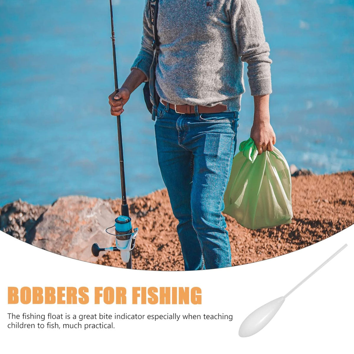 5pcs Slow Sink Bait Throwing Tools Acrylic Fishing Casting Rings