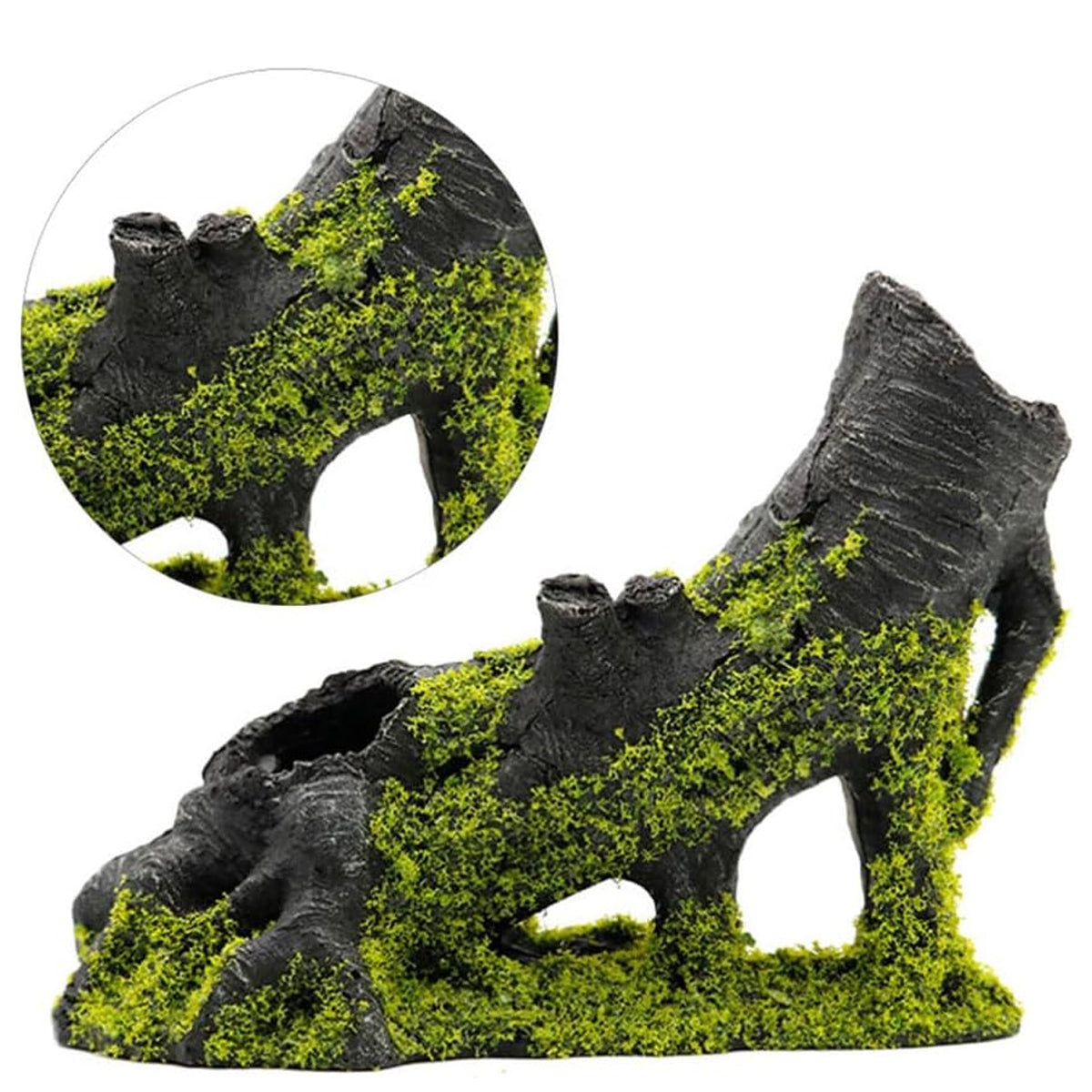 Resin Fish Tank Decorations Aquascape Dead Wood Ornament Simulation for Aquarium