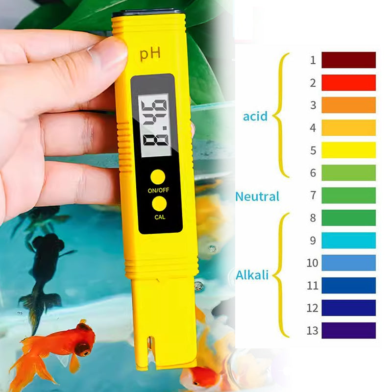 Digital Electric PH Meter LCD Tester Pocket Aquarium Water Test Pen Hydroponics