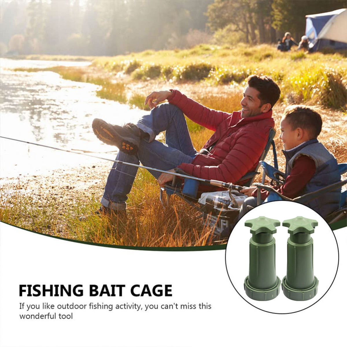 Compact Fishing Bait Press Mould Tool for Efficient Bait Packing