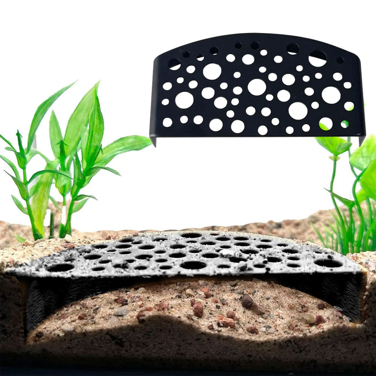 Shrimp Hiding Caves Aquarium Shelter Set Of 2 For Fish Tanks