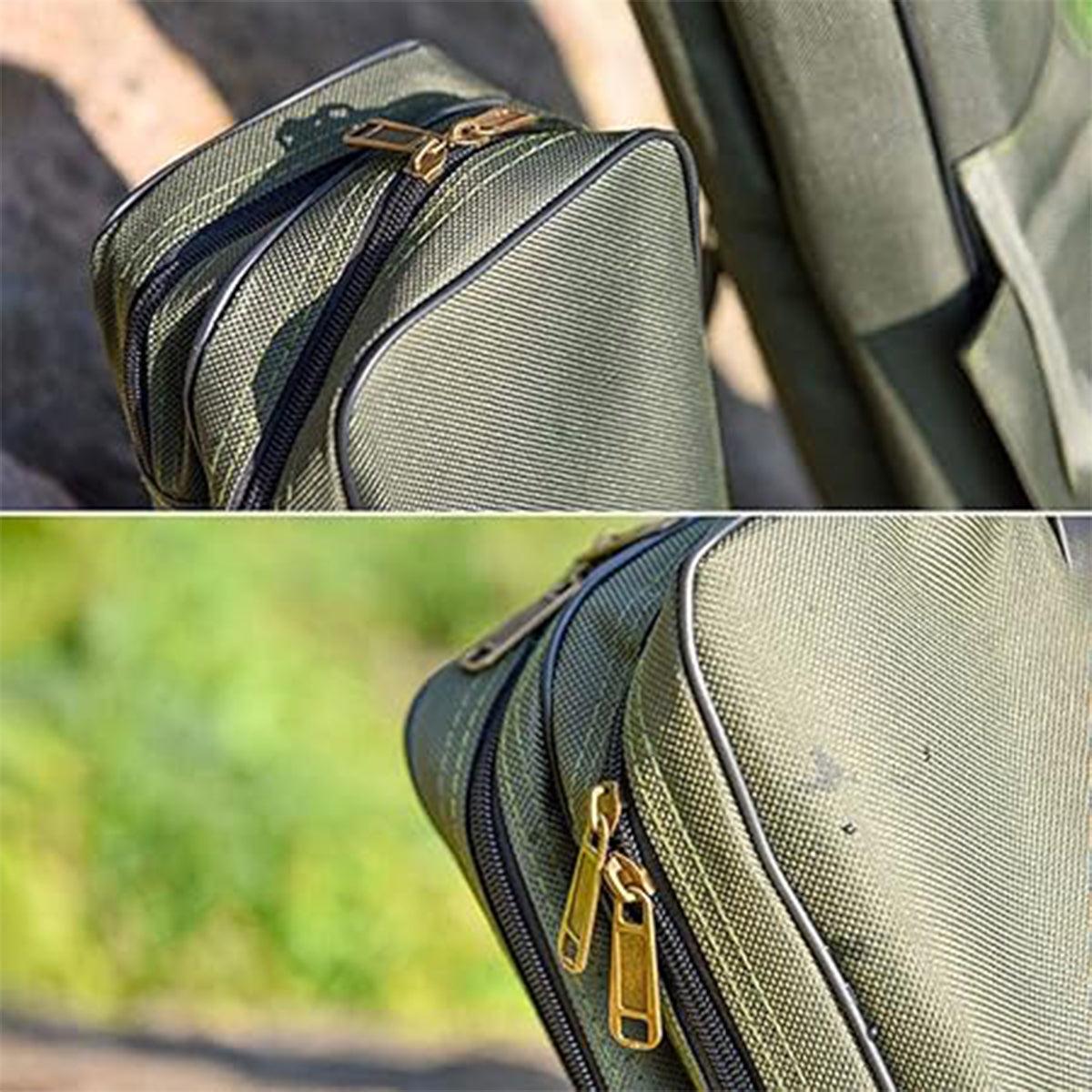 150cm Portable Foldable Fishing Rod Carrier Fish Pole Tools Storage Bag Case