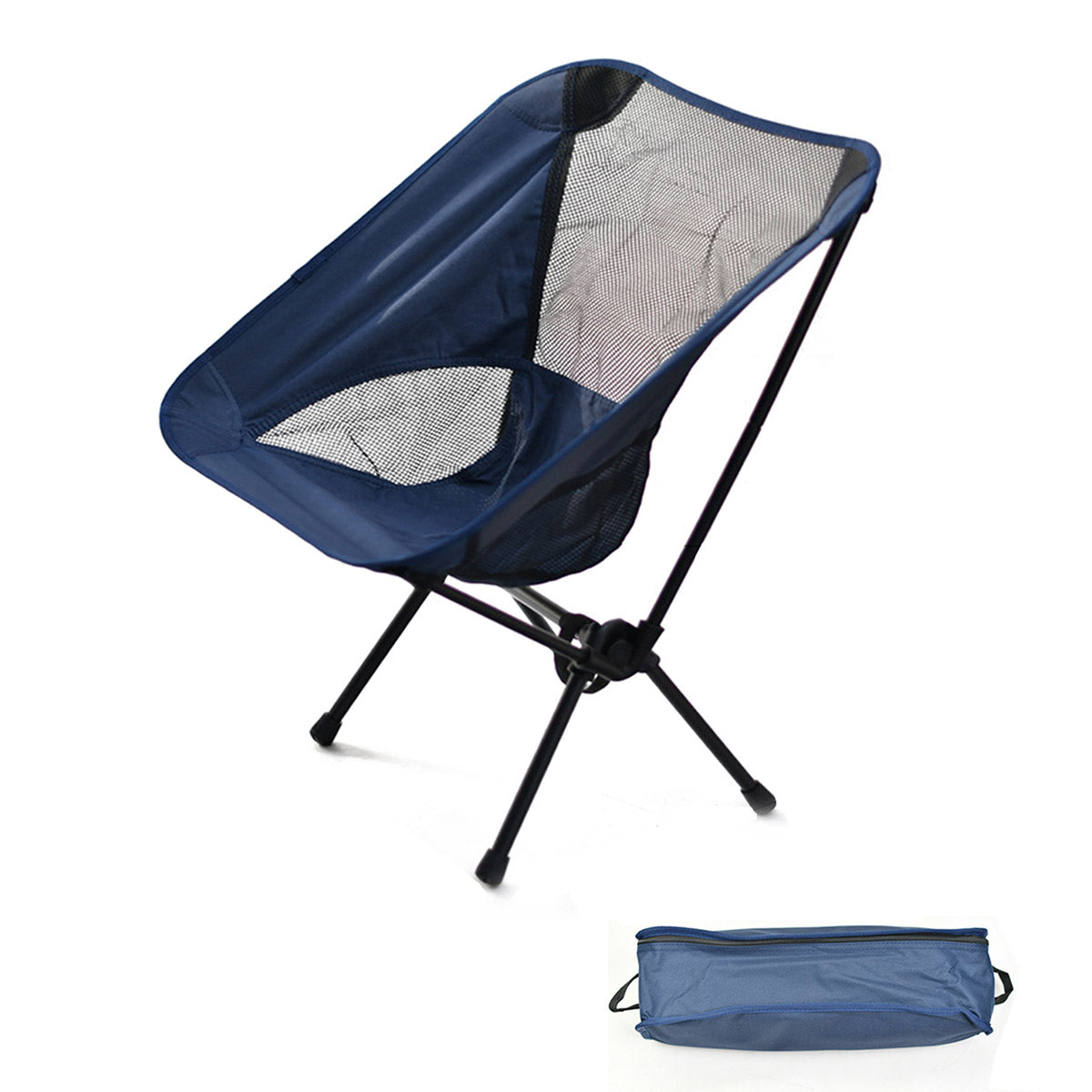 High Back Folding Chair for Camping Portable Outdoor Seat