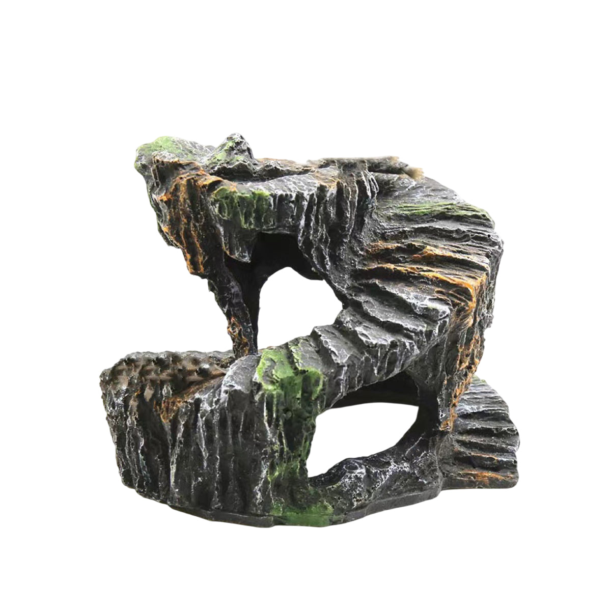 Spiral Turtle Platform Resin Climbing Decoration For Reptile Habitat