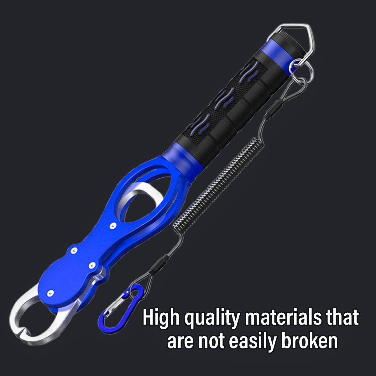 Fish Control Clamp Aviation Aluminum Rotating Fishing Grip