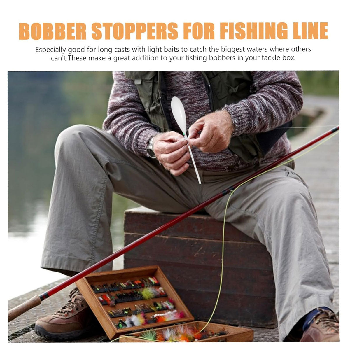 5pcs Slow Sink Bait Throwing Tools Acrylic Fishing Casting Rings