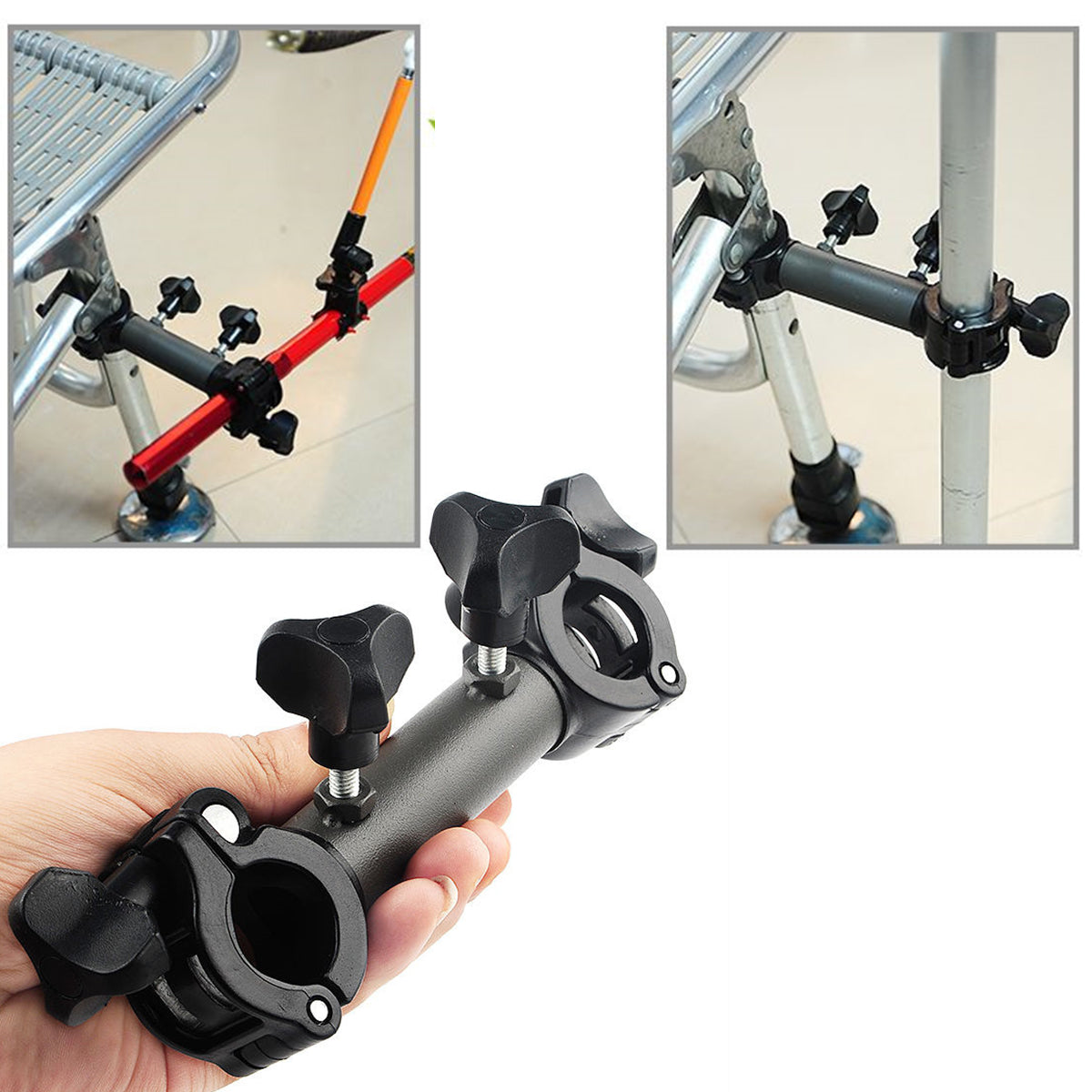 Swivel Bracket Linker Adjustable Connector For Campervan & Umbrella Stand