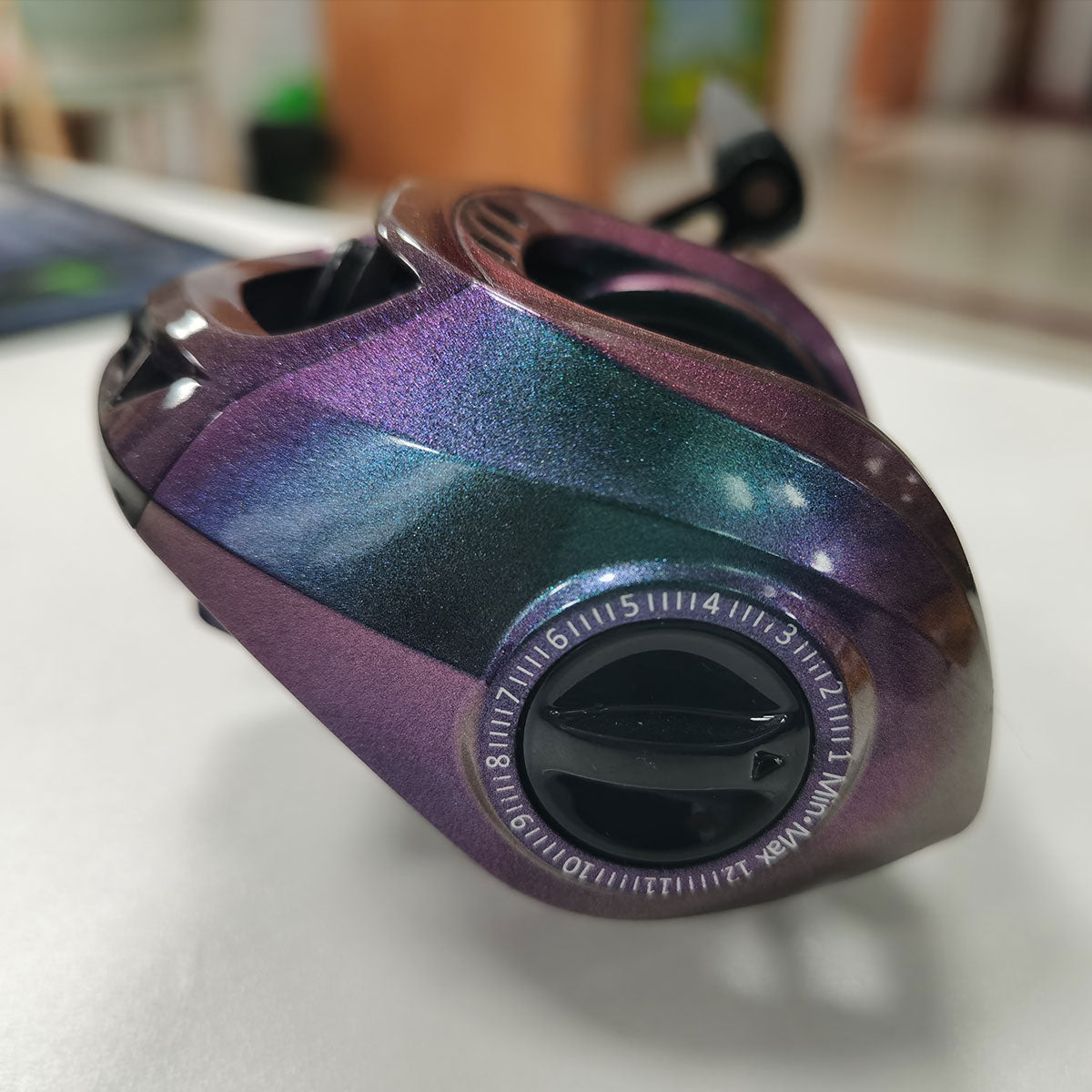 Metal Fishing Reel High-Speed Gear 7.2:1 with Force Alarm