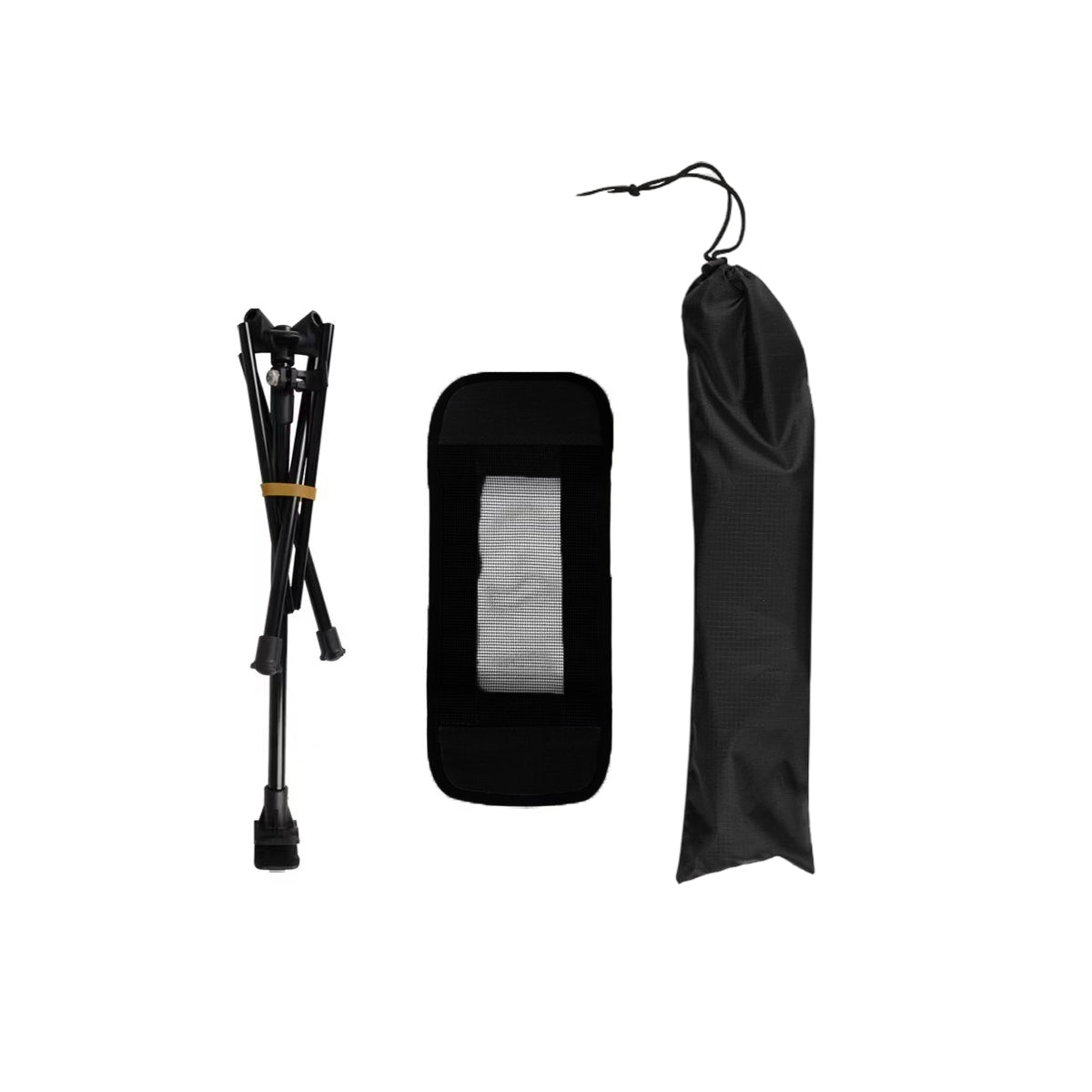 Portable Outdoor Chair Footrest Retractable Folding Lightweight Waterproof