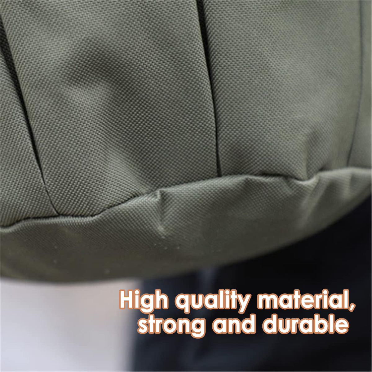 Outdoor Fishing Rod Bag 5 Rod Holder Waterproof Oxford Storage Case