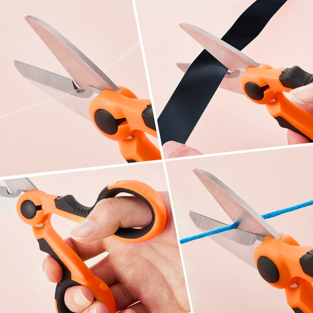 Stainless Steel Fishing Scissors Braided Line Cutter Tool