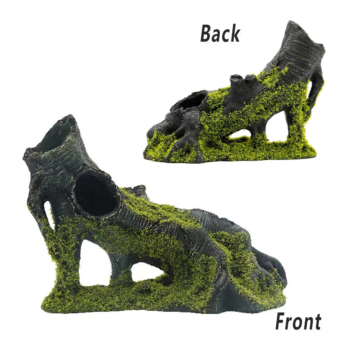 Resin Fish Tank Decorations Aquascape Dead Wood Ornament Simulation for Aquarium