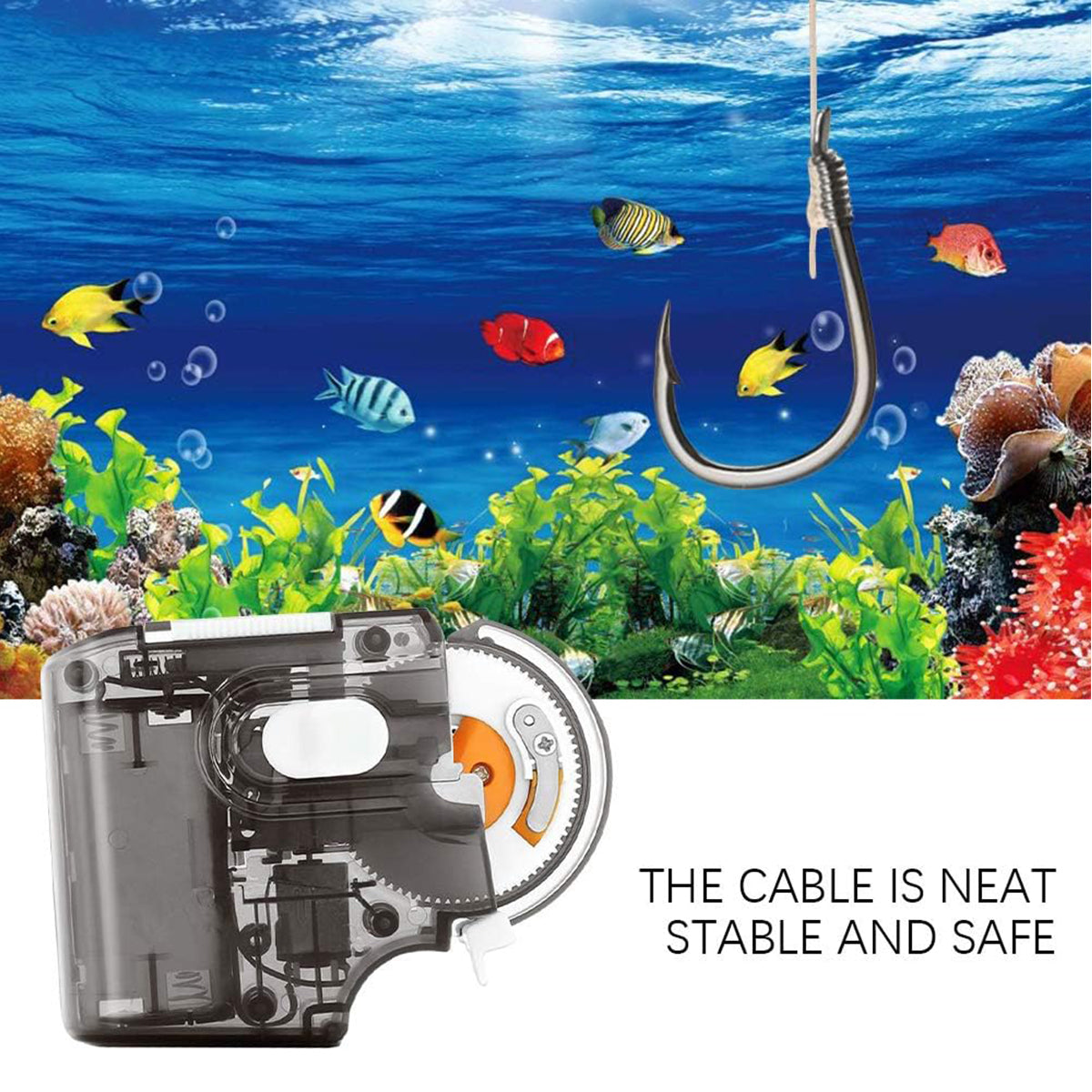 Electric Fishing Hook Tapper – Automatic Knot Tying Tool