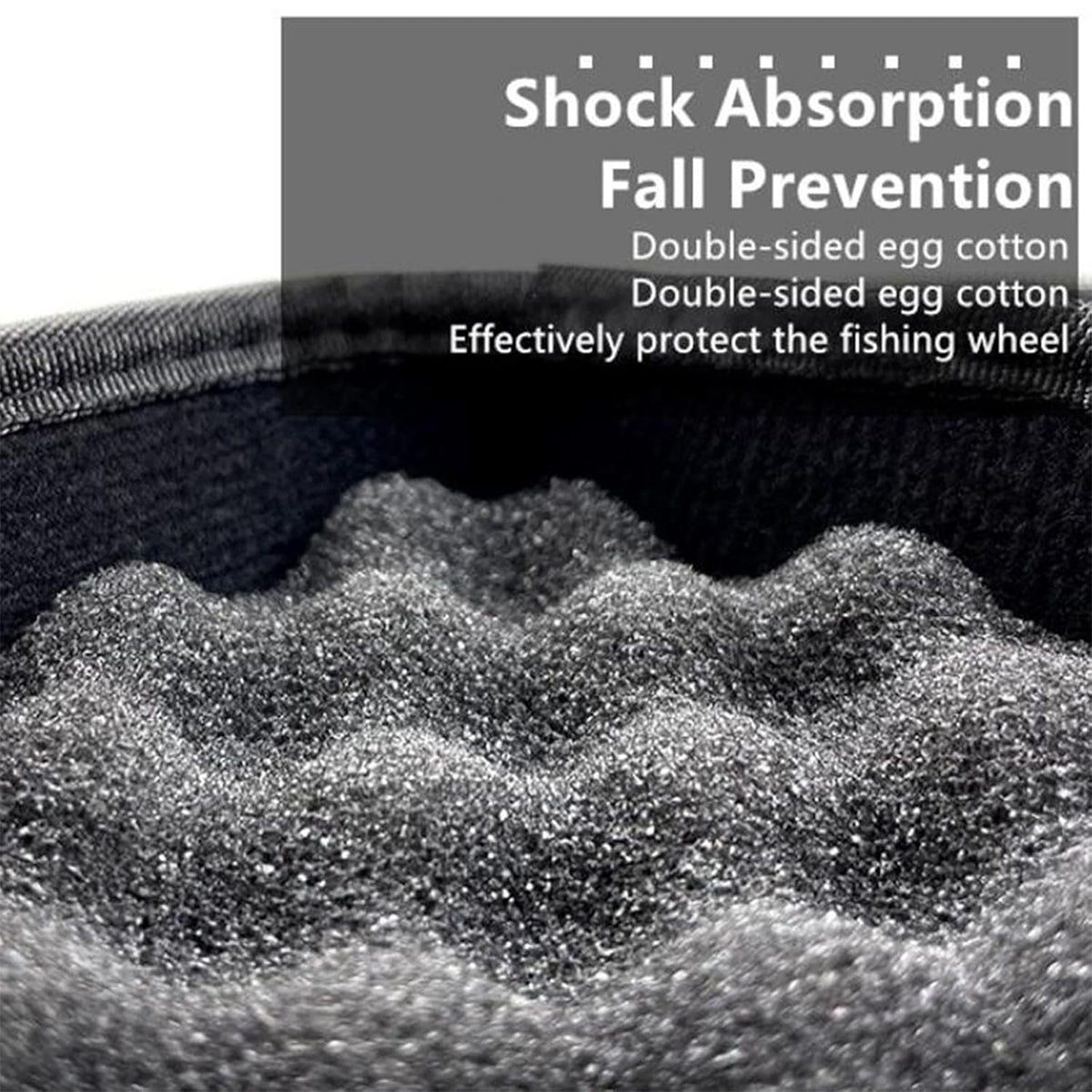 Fishing Reel Storage Case Shockproof EVA Protective Travel Box