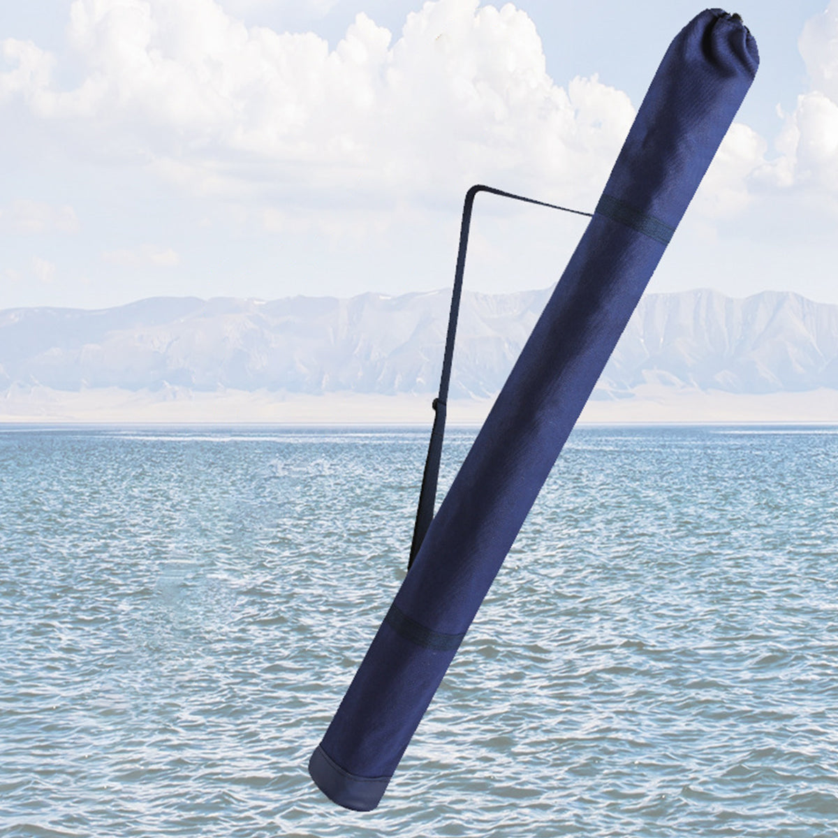Canvas Fishing Gear Bag Foldable Durable Rod & Tackle Storage Case