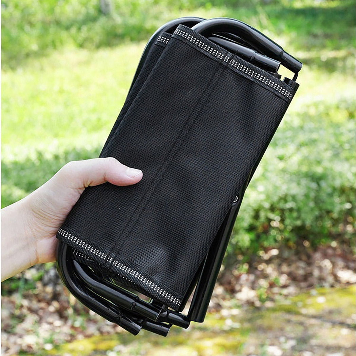 Portable Folding Stool for Camping & Fishing Lightweight Outdoor Seat