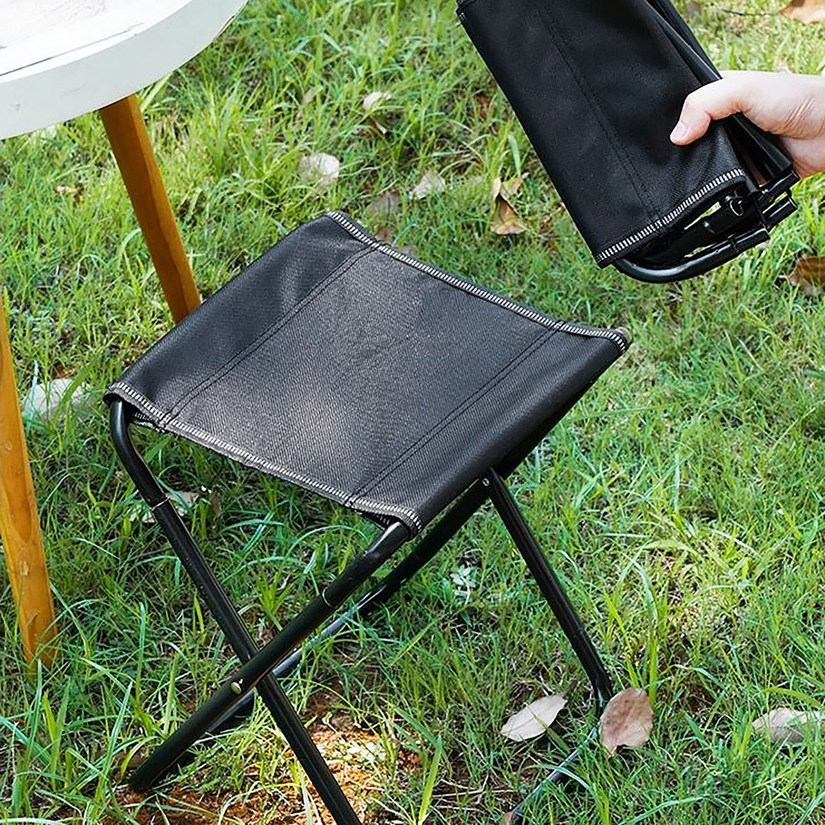 Portable Folding Stool for Camping & Fishing Lightweight Outdoor Seat