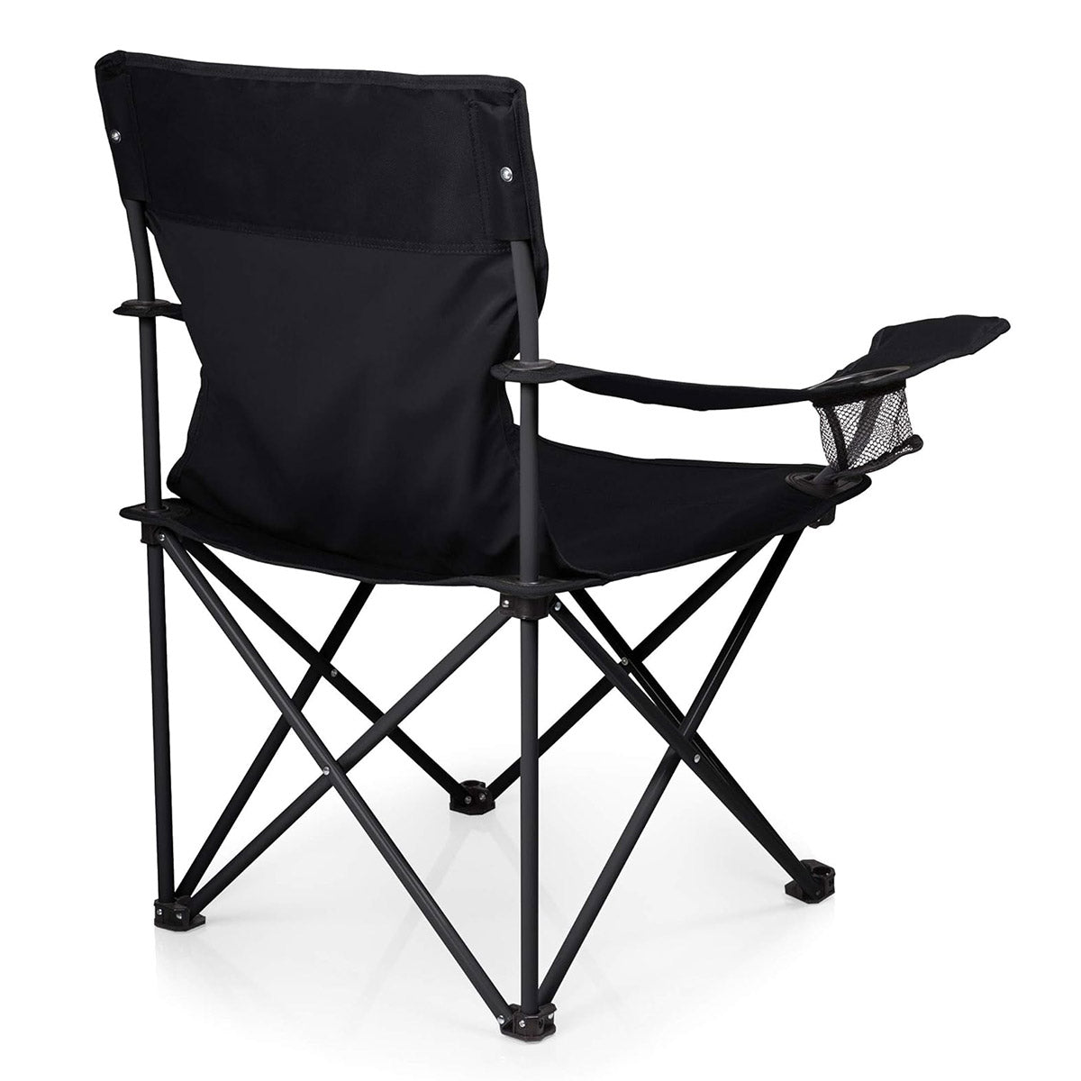 Armrest Camping Fishing Folding Chair With Cup Holder