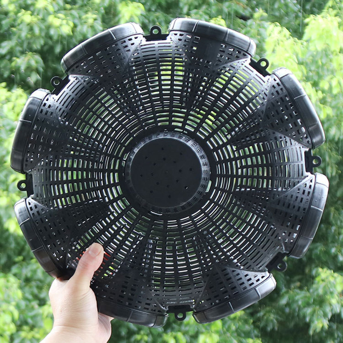 Eight-Hole Fishing Cage Trap for Eels Lobsters and Small Fish
