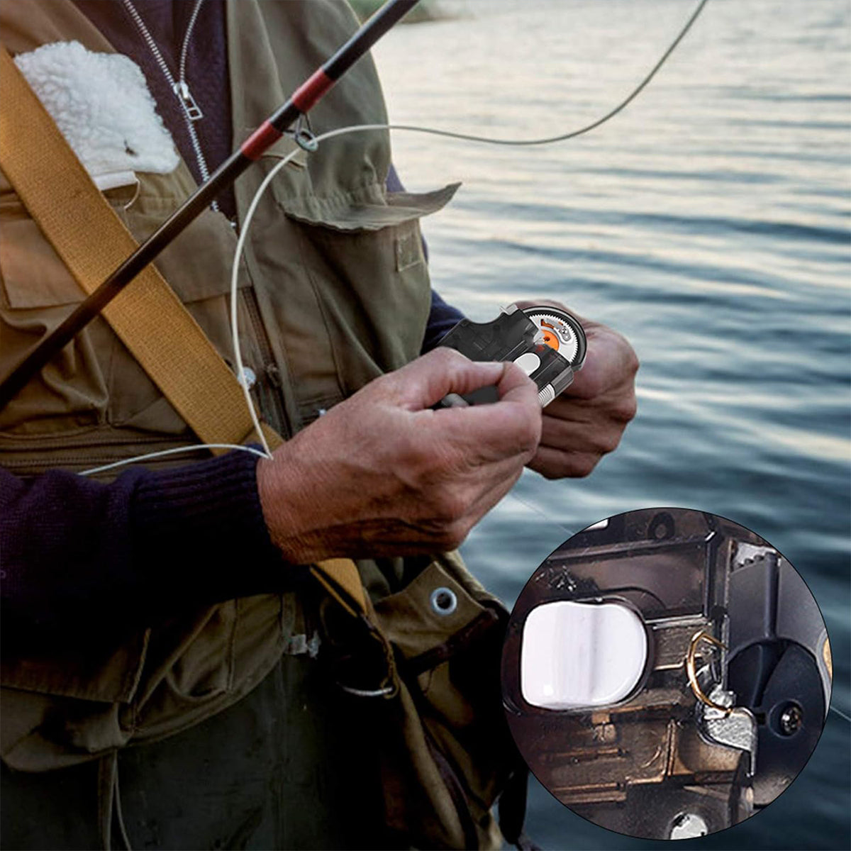 Electric Fishing Hook Tapper – Automatic Knot Tying Tool