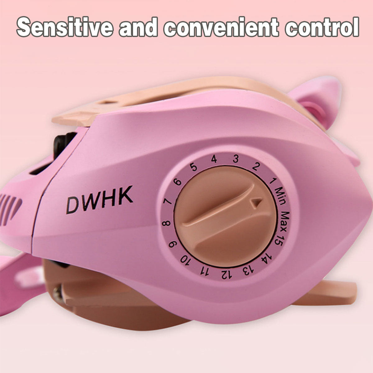 Baitcasting Drop Wheel Reel Macaron Style Left Right Hand Fishing