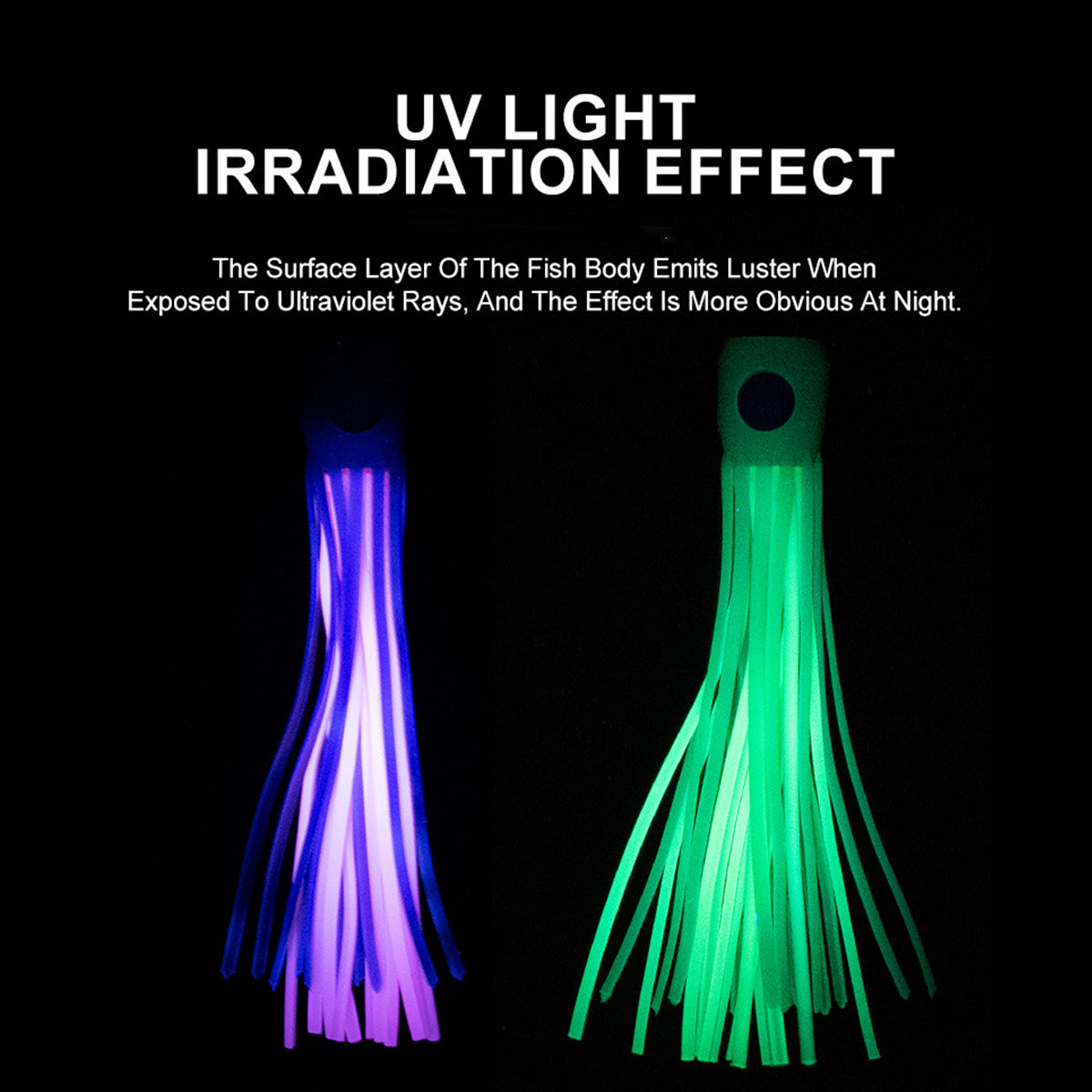 Sea Bait Propeller Lure – 3D Eyes UV Glow Deep Sea Fishing