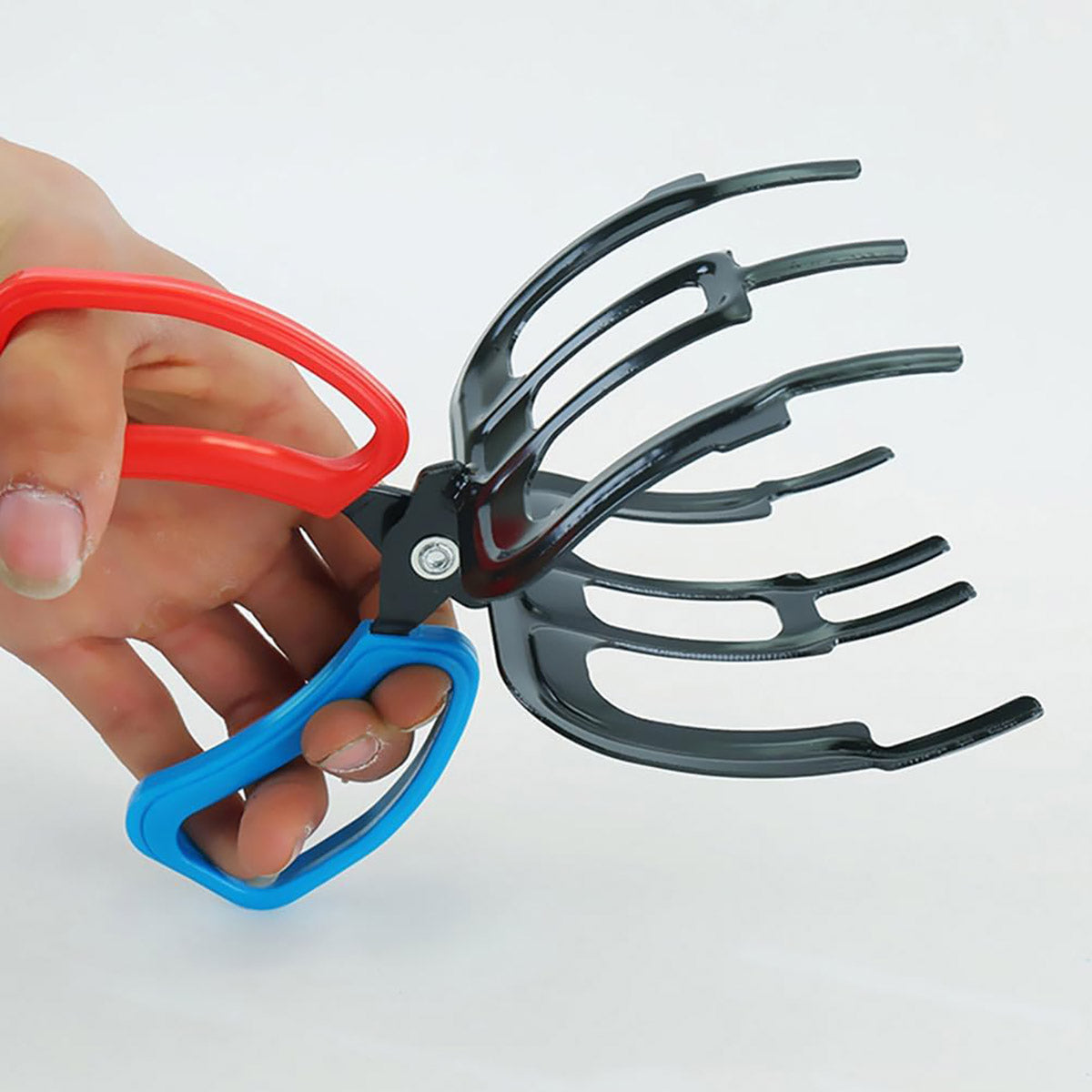 Fishing Control Pliers 3-Tooth Grabber Clamp Set of 2