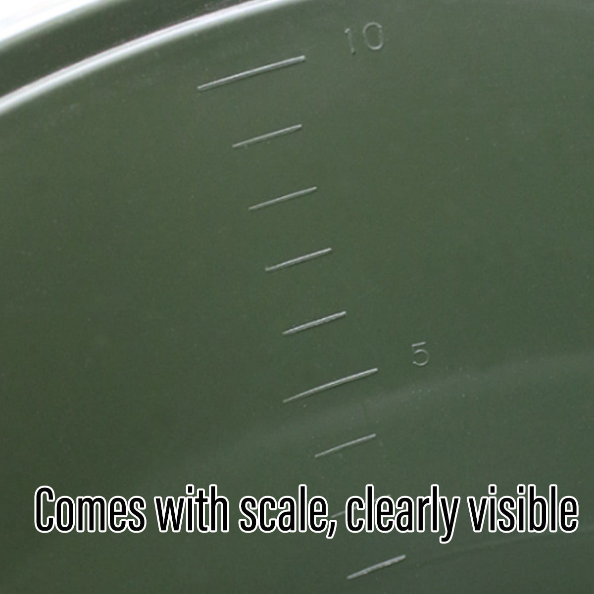 Handheld Water Bucket Portable Fishing Storage Container with Lid