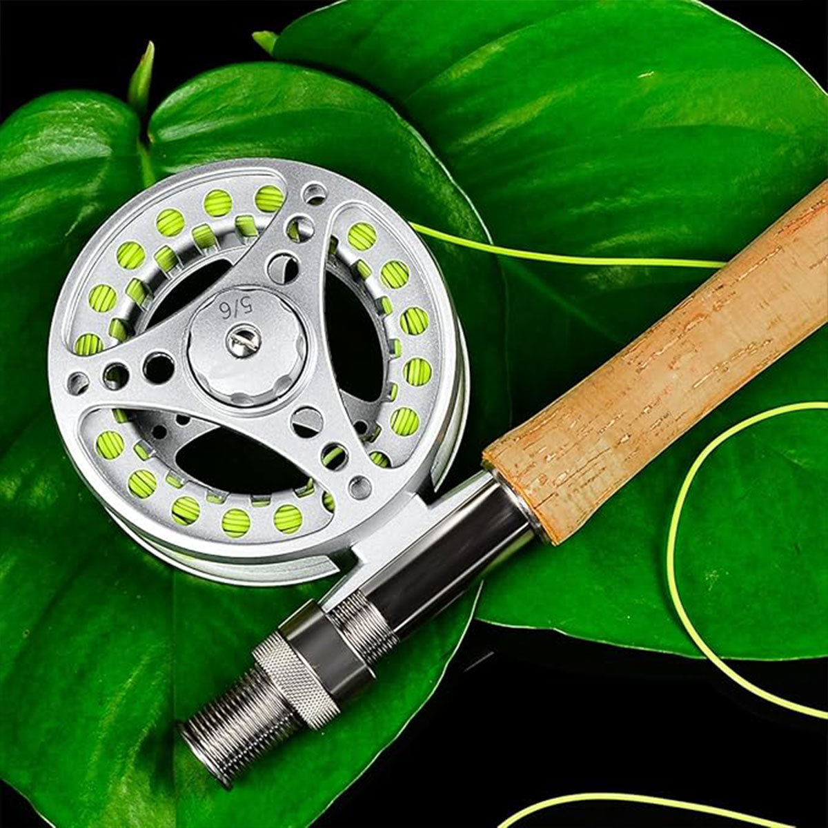 CNC Aluminum Fishing Reel Large Arbor Fly & Ice Fishing Reel
