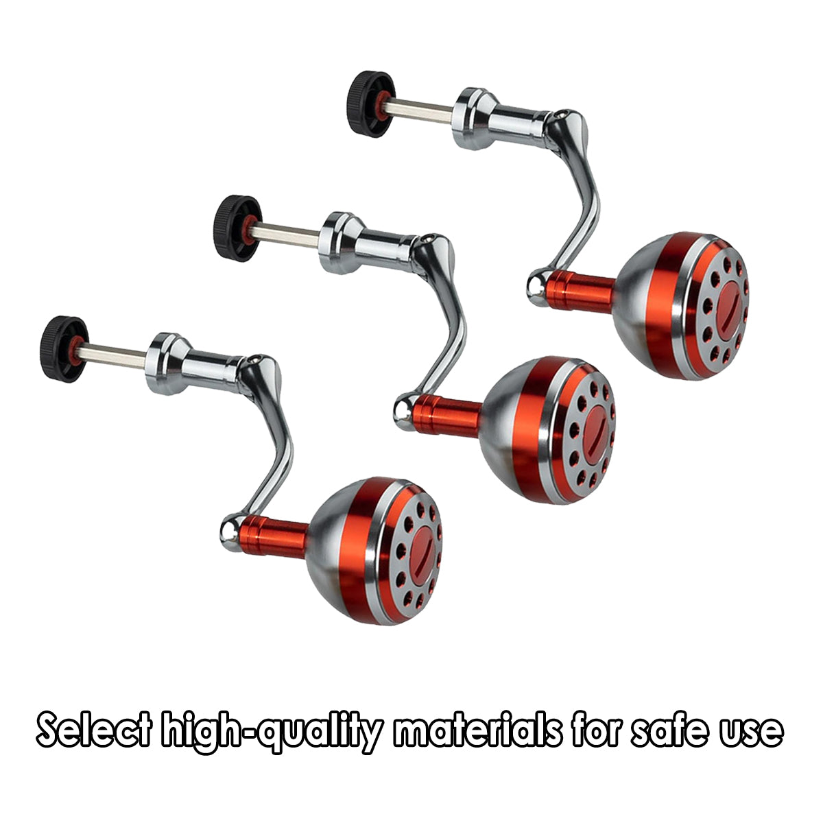 All-Metal Fishing Reel Rocker Arm – Foldable Spinning Handle