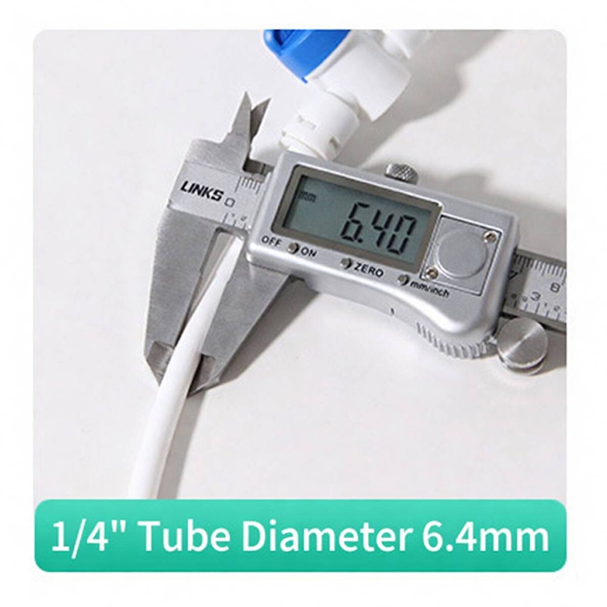 1/4" PE Tubing for RO Systems Food-Grade Water Purifier Hose 10m