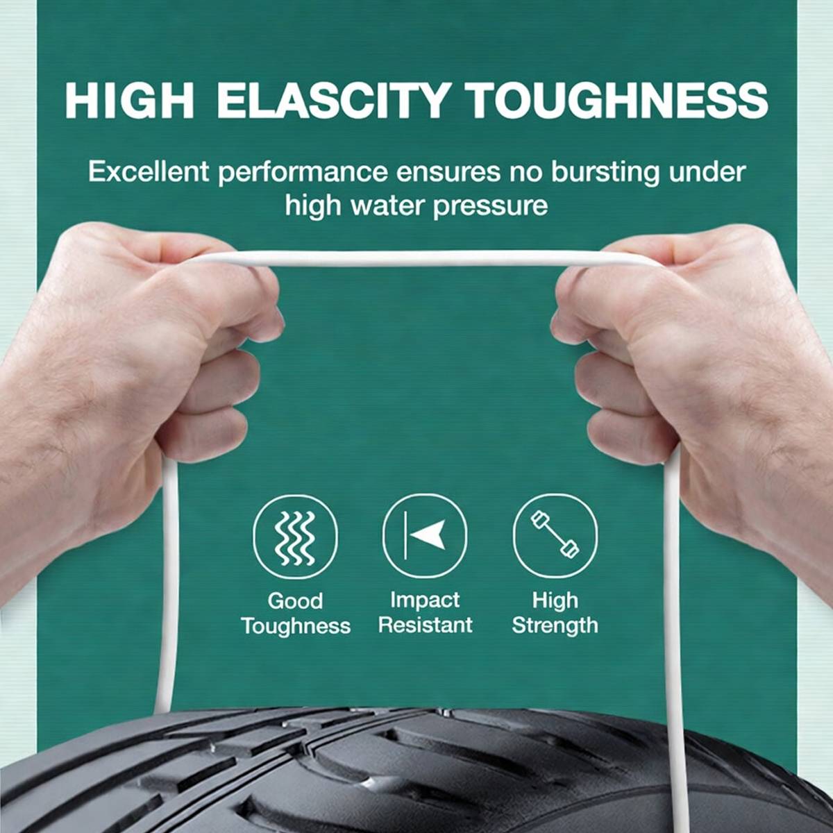 1/4" PE Tubing for RO Systems Food-Grade Water Purifier Hose 10m