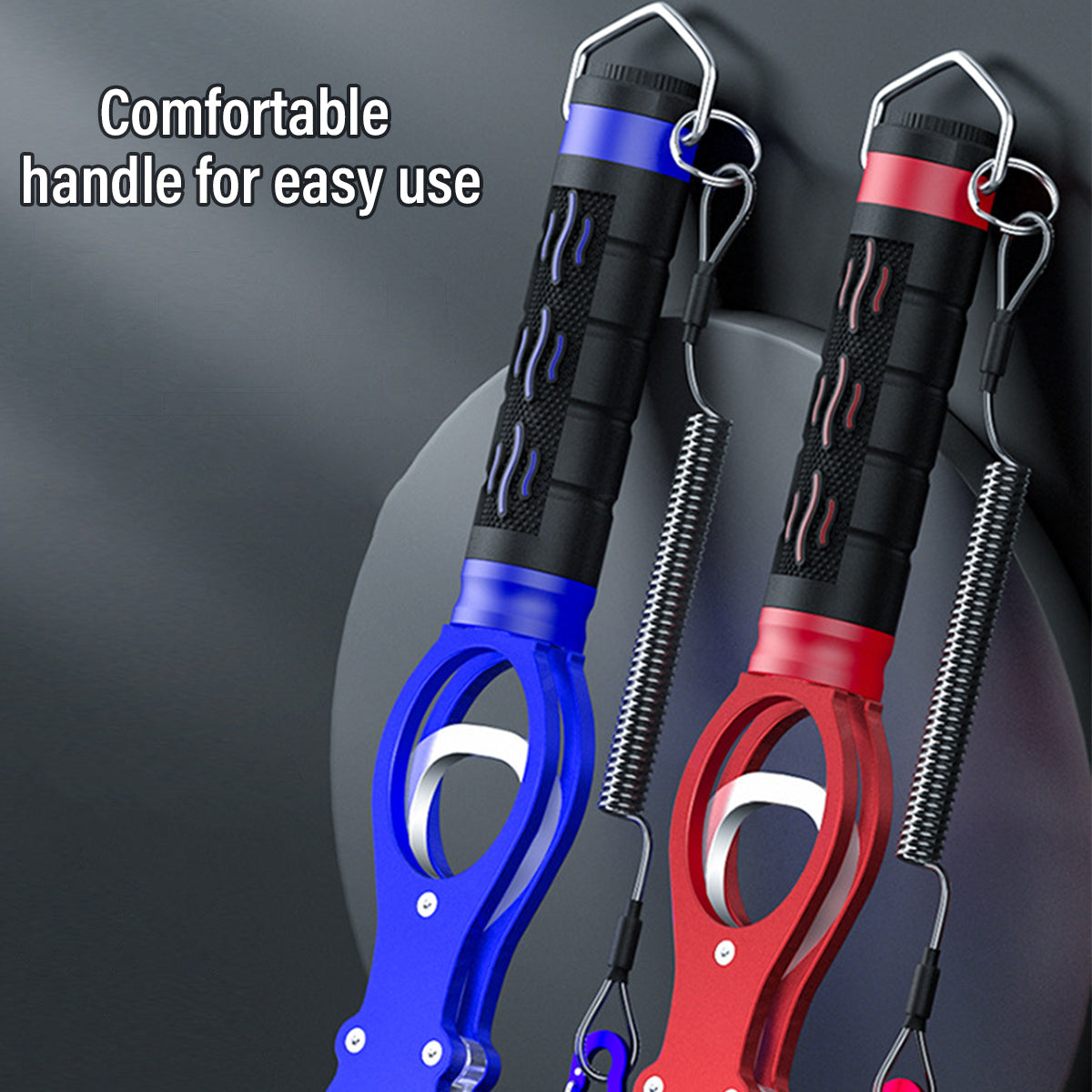 Fish Control Clamp Aviation Aluminum Rotating Fishing Grip