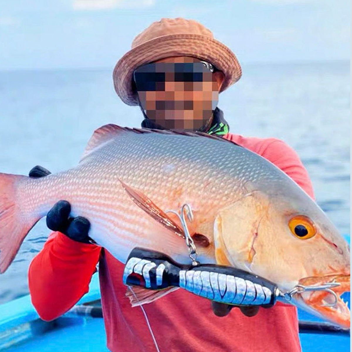 Floating Wood Bait – Deep Sea Long-Cast Fishing Lure 19cm 120g