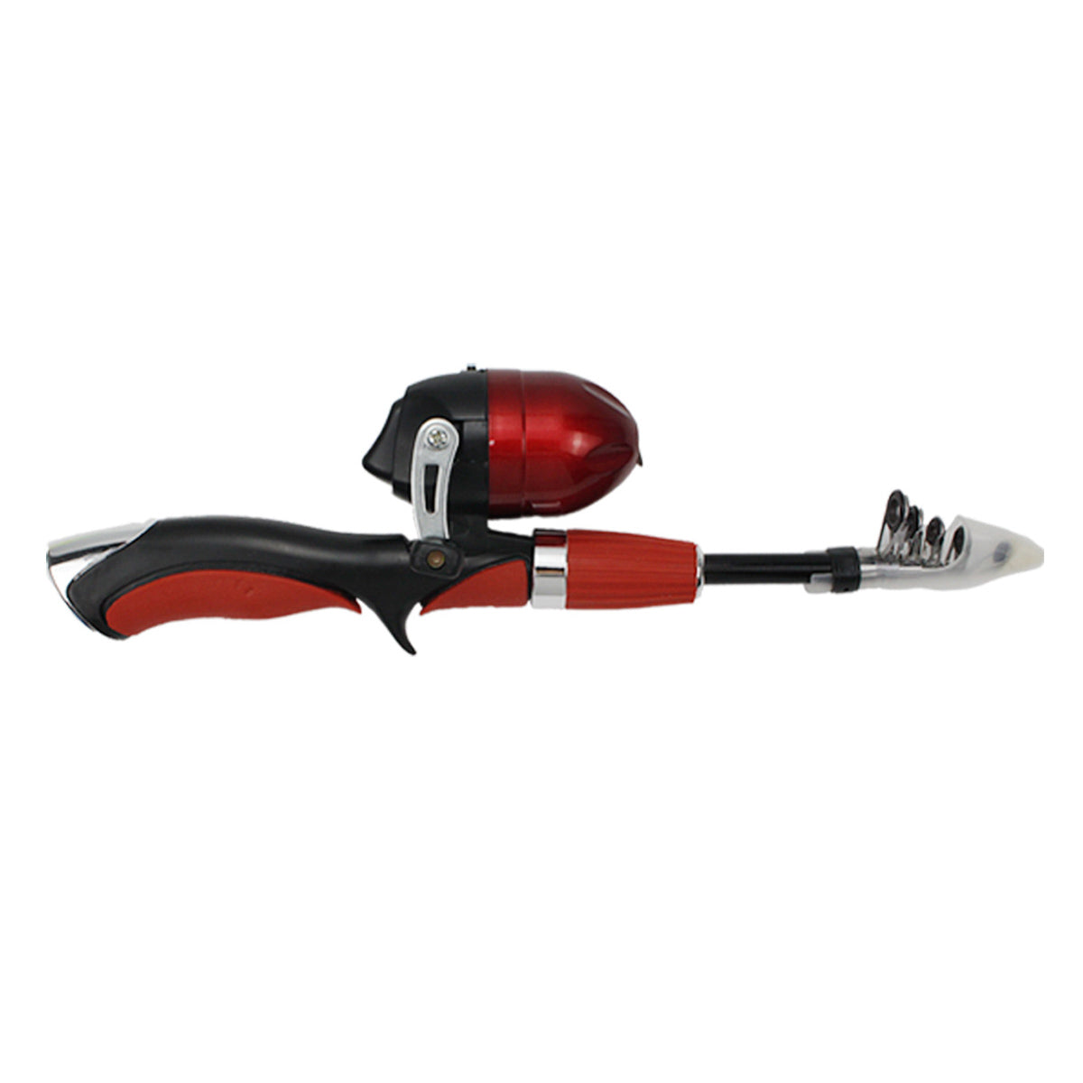 Mini Retractable Fishing Rod for Kids with EVA Grip and Compact Design