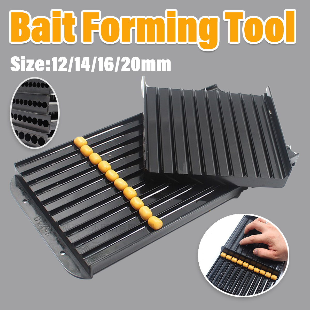 Boilie Roller Baiting Board Carp Fishing Bait Mould Tool