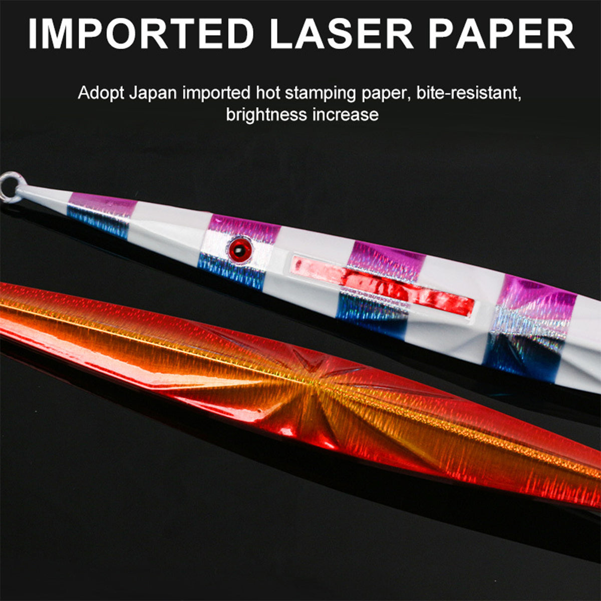 Luminous Bionic Fishing Bait Glow In Dark Jigging Saltwater Deep Sea