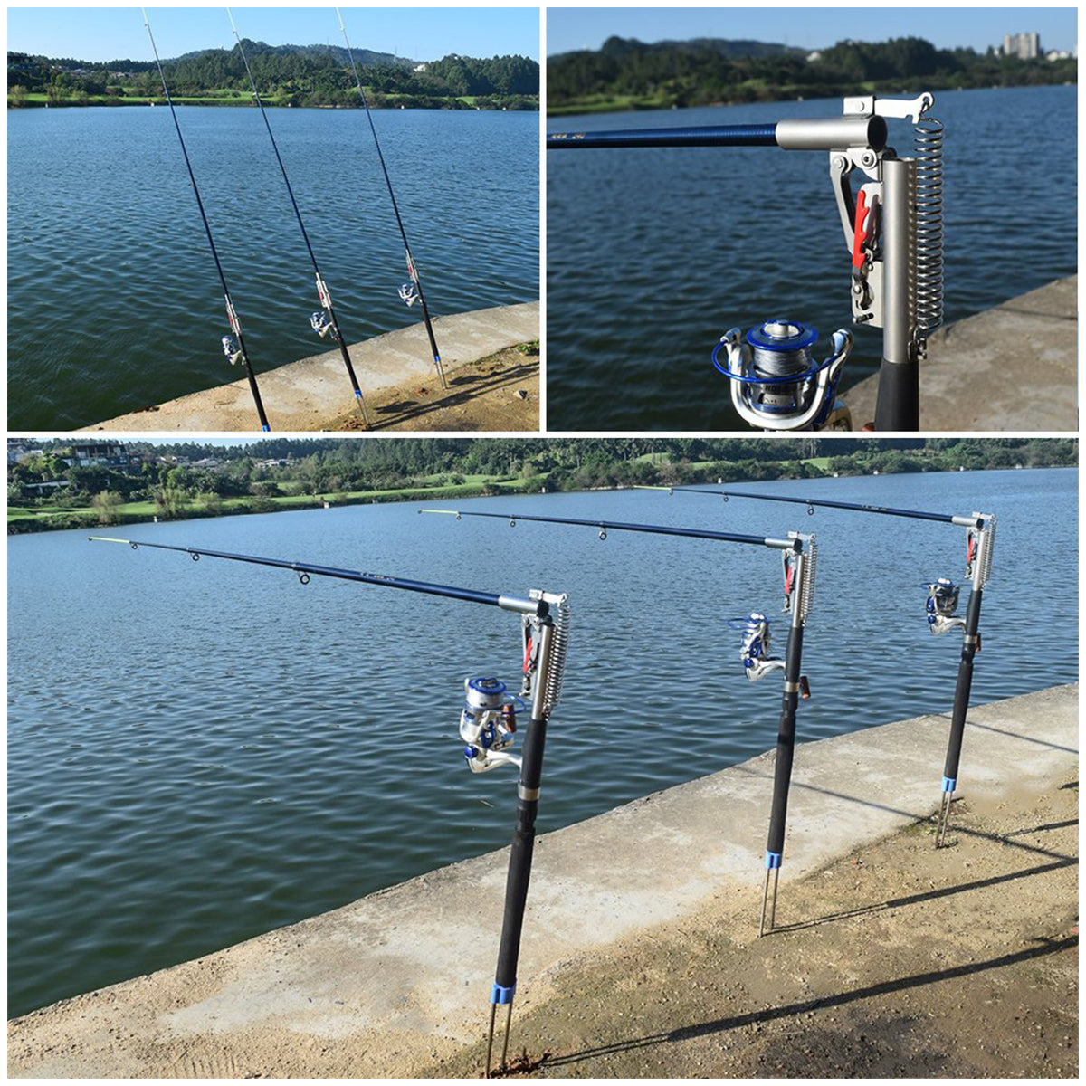 Self-Ejecting Automatic Fishing Rod Telescopic Carbon Fiber