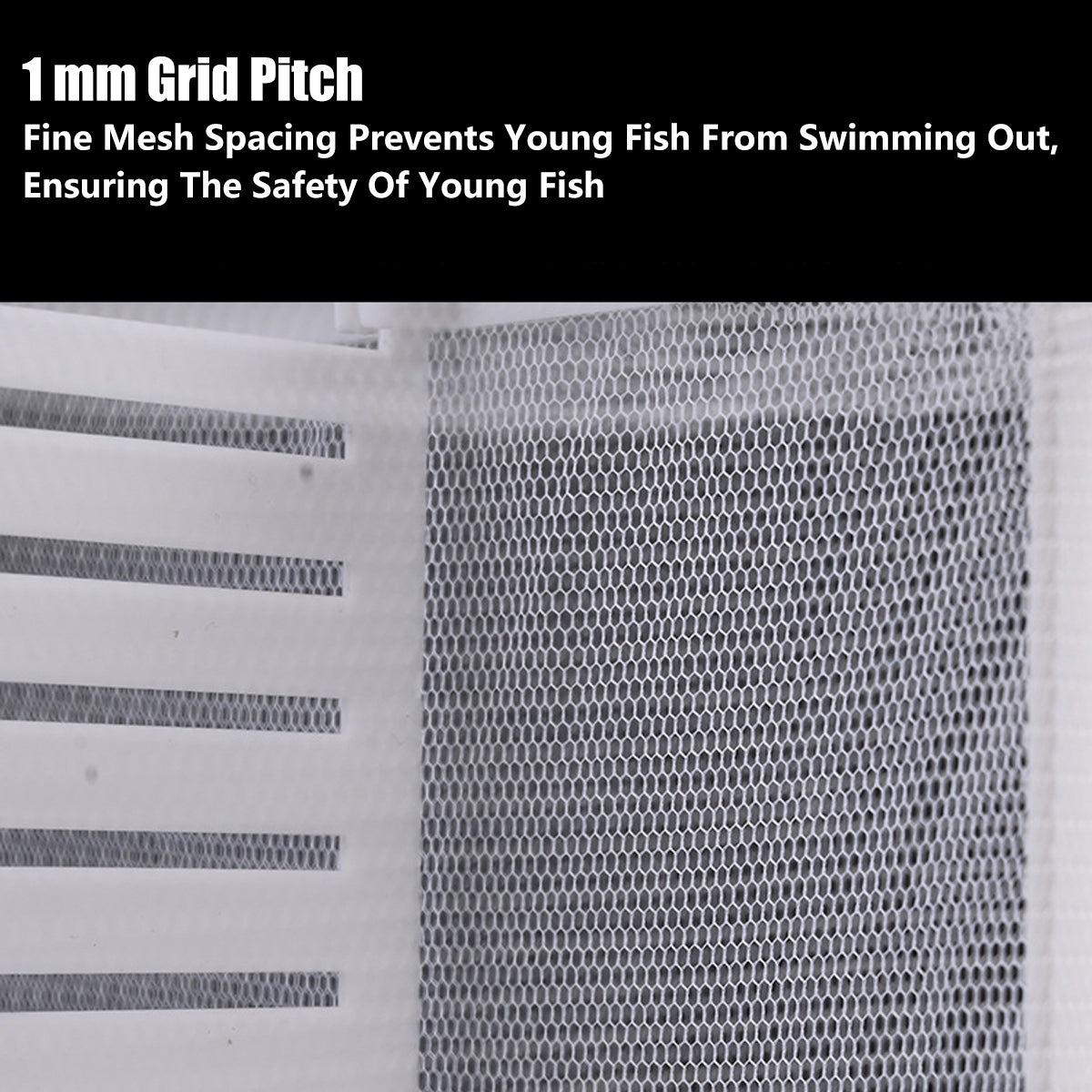 2pcs Fish Breeding Hatchery Box Juvenile Isolation Net Fry Spawning Incubator