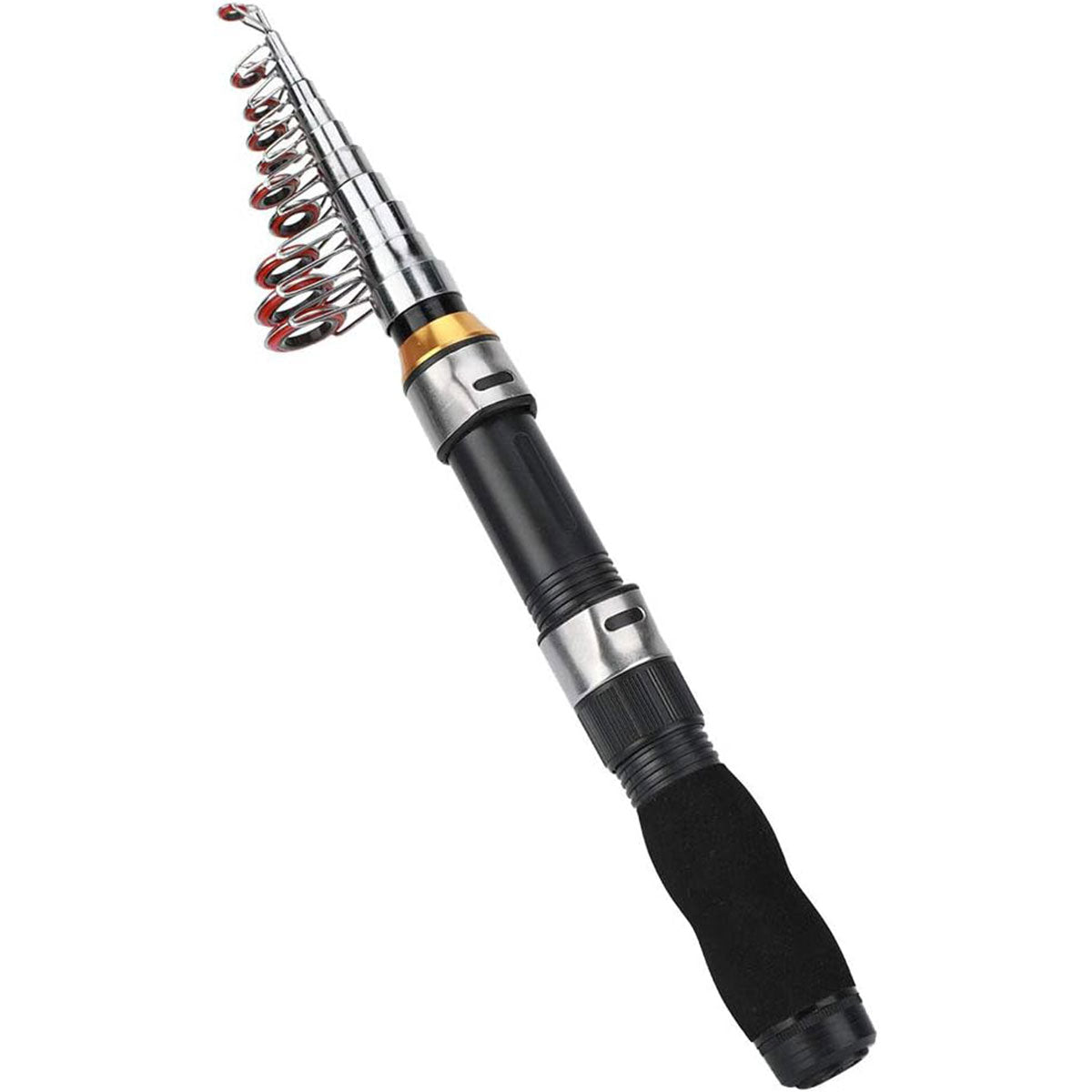 Telescopic Fishing Rod Portable Compact Travel Freshwater Saltwater