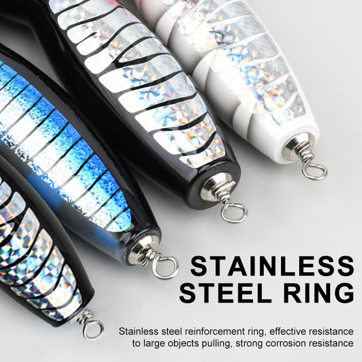 Floating Wood Bait – Deep Sea Long-Cast Fishing Lure 19cm 120g