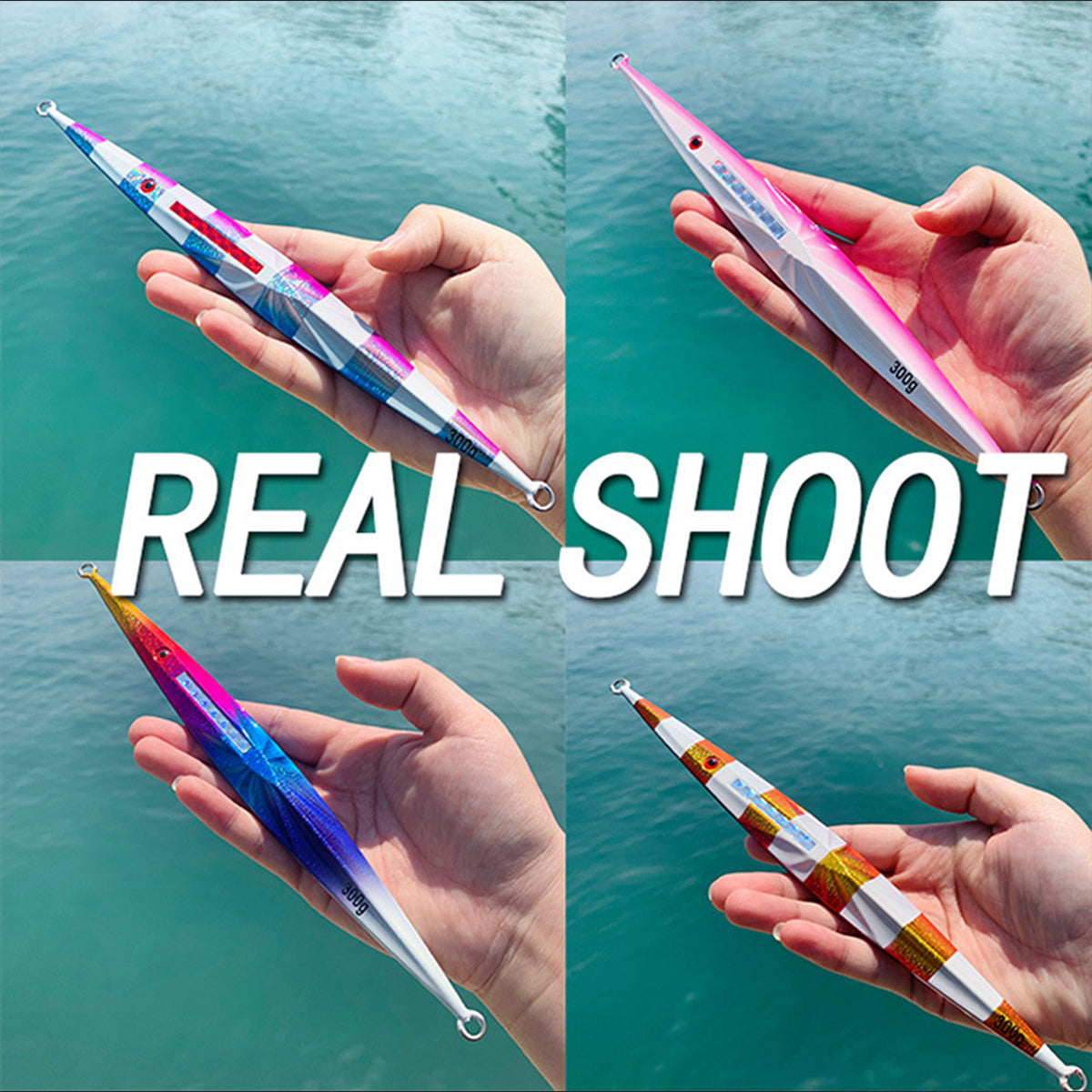 Luminous Bionic Fishing Bait Glow In Dark Jigging Saltwater Deep Sea