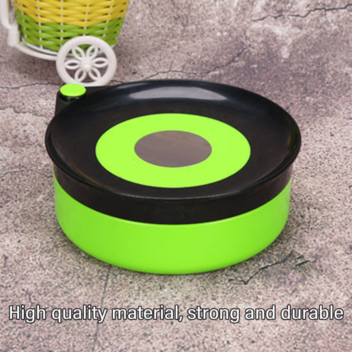 Magnetic Bait Tray With Rotating Lid And Mounting Options