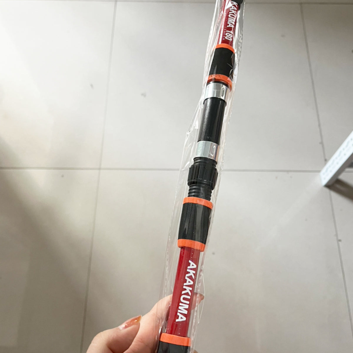 Telescopic Fishing Rod Durable Glass Steel Lightweight Portable Pole