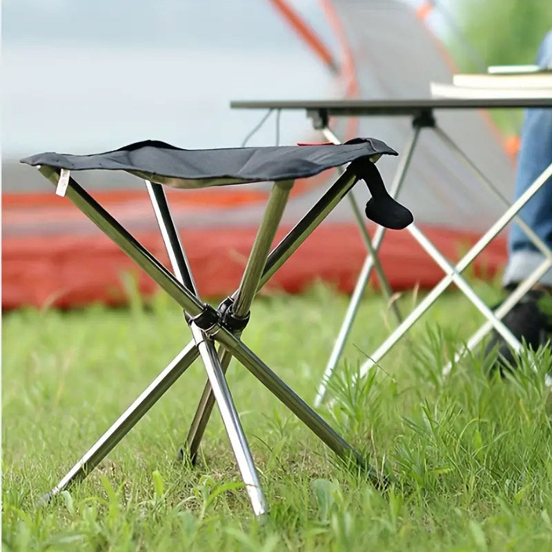 Telescopic Folding Stool Portable Outdoor Camping Hiking Fishing