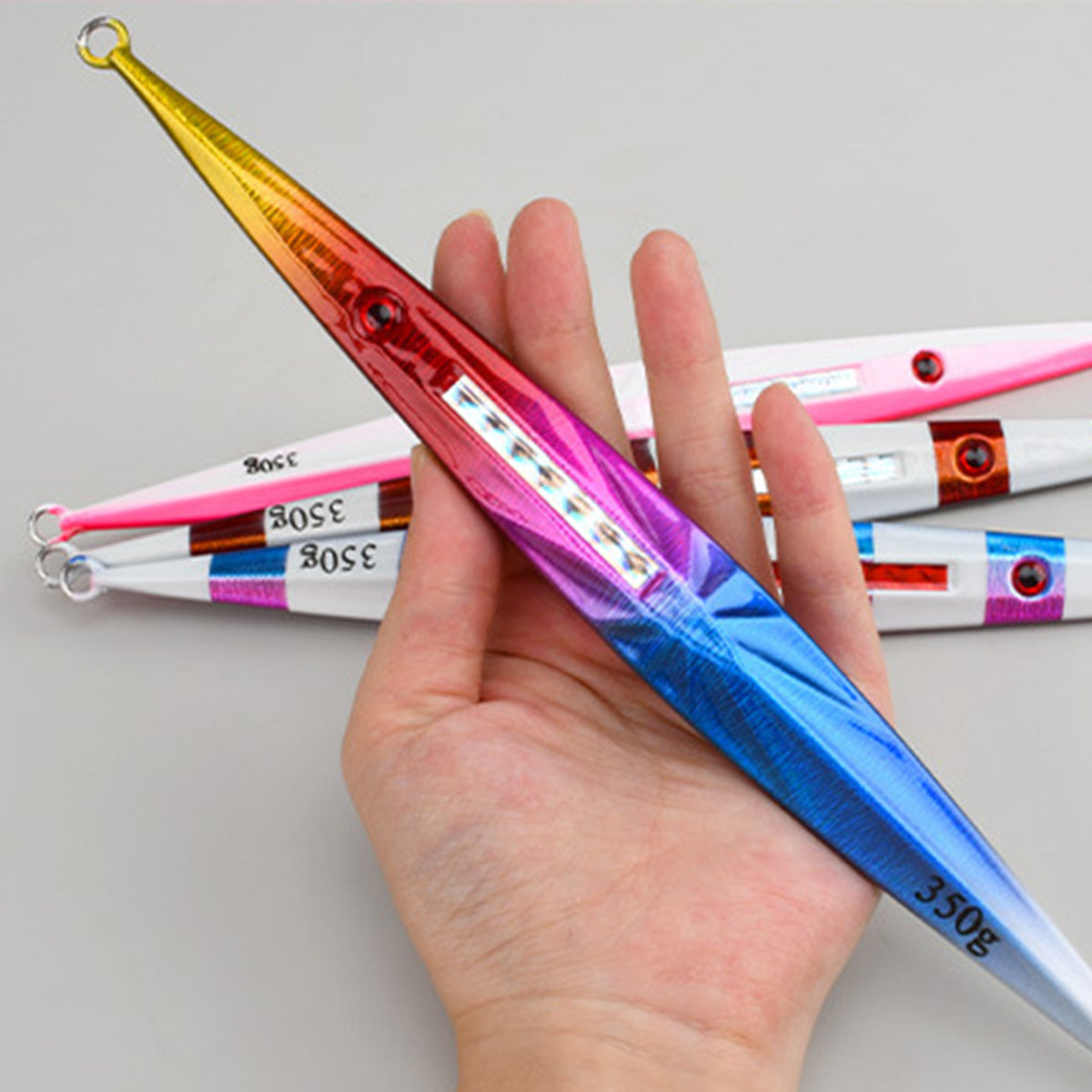 Luminous Bionic Fishing Bait Glow In Dark Jigging Saltwater Deep Sea