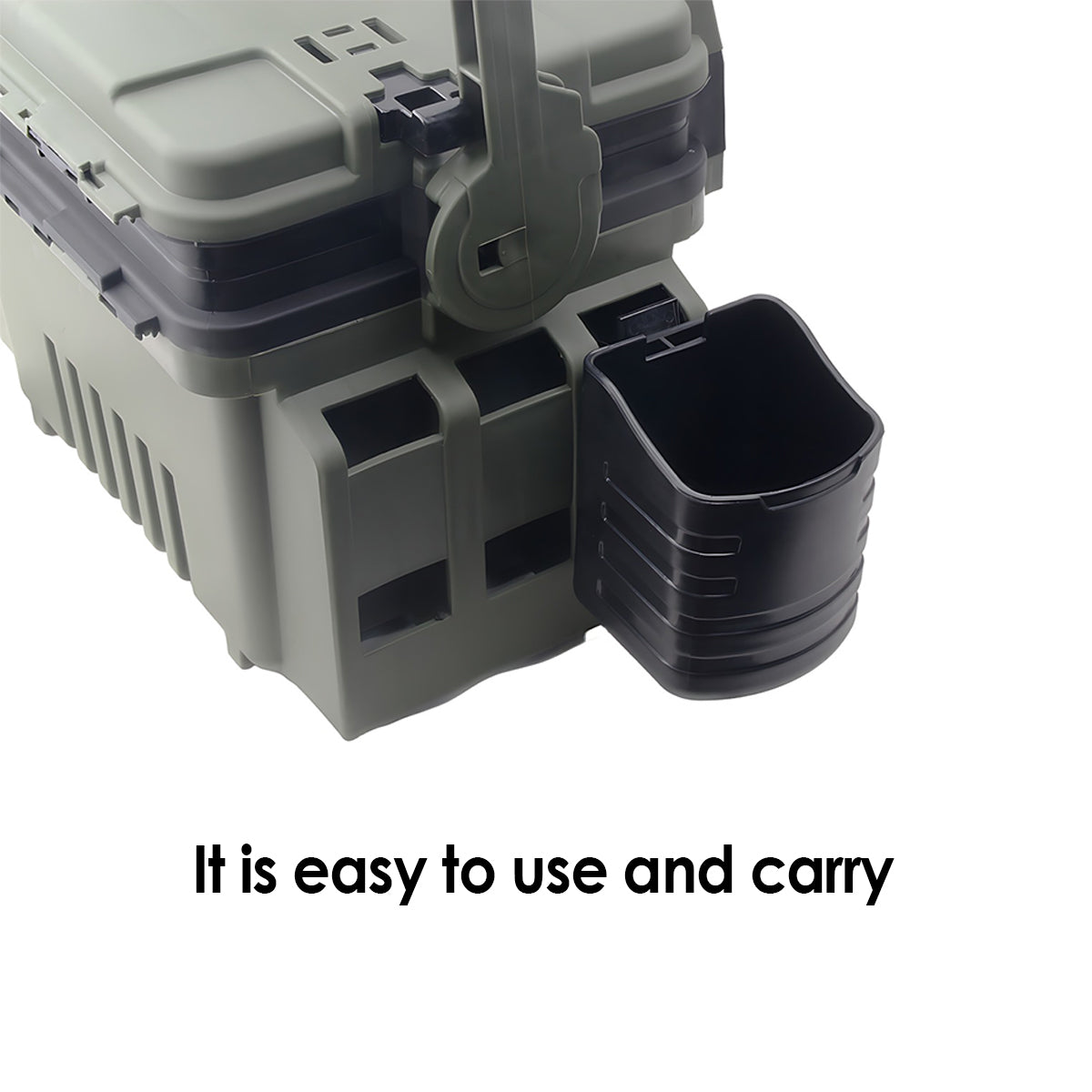 Fishing Tackle Box Holders Clip-On Accessories 2pcs